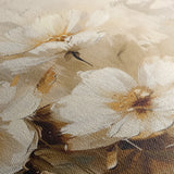 Floral 883 Canvas Art 18" x 24" / 45 x 60 cm / Black