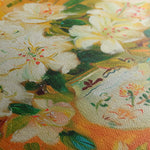 Floral 886 Canvas Art 60 x 40 cm / Black