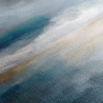 Abstract 889 Canvas Art 16" x 16" / 40 x 40 cm / Black