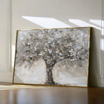 Floral 889 Canvas Art 18" x 24" / 45 x 60 cm / Black