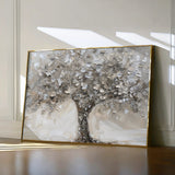 Floral 889 Canvas Art 18" x 24" / 45 x 60 cm / Black