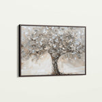 Floral 889 Canvas Art 18" x 24" / 45 x 60 cm / Black