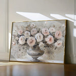 Floral 891 Canvas Art 18" x 24" / 45 x 60 cm / Black