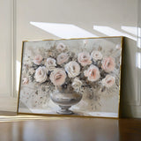 Floral 891 Canvas Art 18" x 24" / 45 x 60 cm / Black