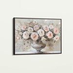 Floral 891 Canvas Art 60 x 40 cm / Black
