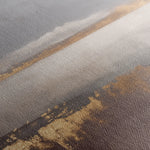 Abstract 893 Canvas Art 16" x 16" / 40 x 40 cm / Black