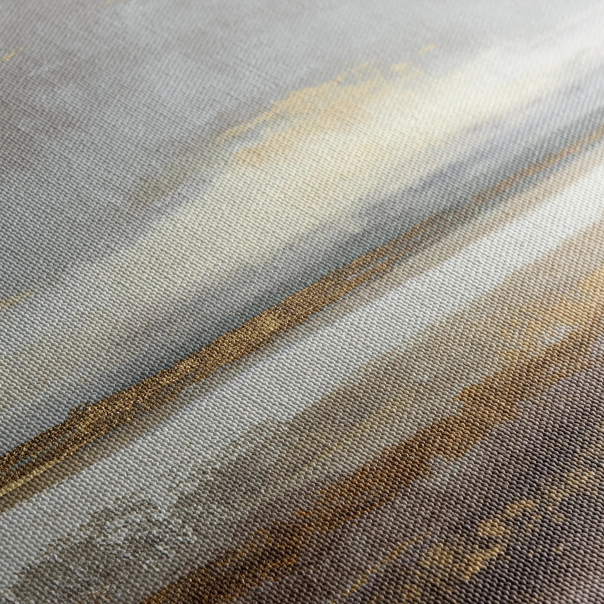 Abstract 894 Canvas Art 16" x 16" / 40 x 40 cm / Black