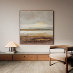 Abstract 894 Canvas Art 60 x 60 cm / Black