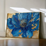 Floral 897 Canvas Art 18" x 24" / 45 x 60 cm / Black