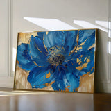 Floral 897 Canvas Art 18" x 24" / 45 x 60 cm / Black