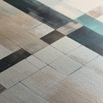 Abstract 898 Canvas Art 16" x 16" / 40 x 40 cm / Black