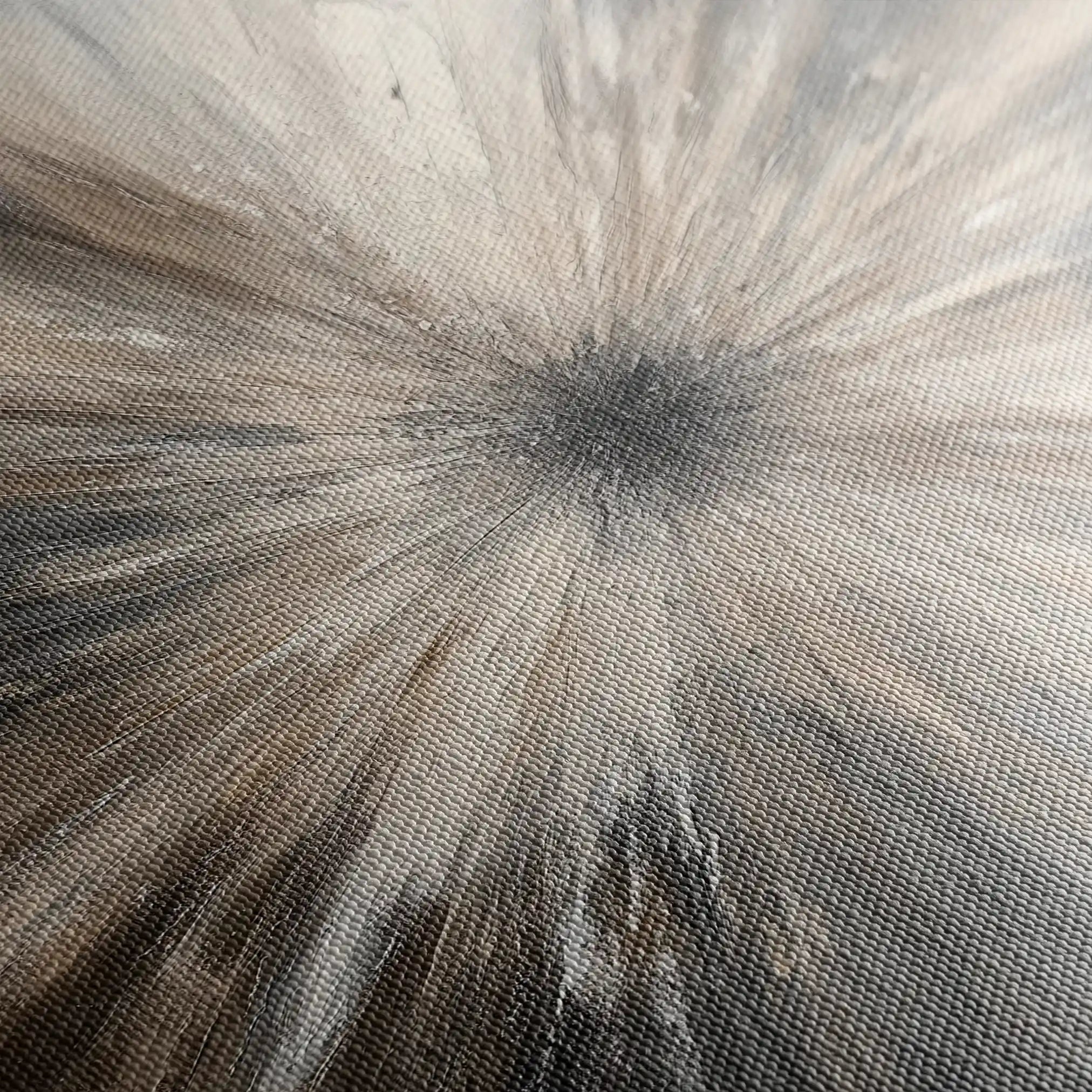 Abstract 900 Canvas Art 16" x 16" / 40 x 40 cm / Black