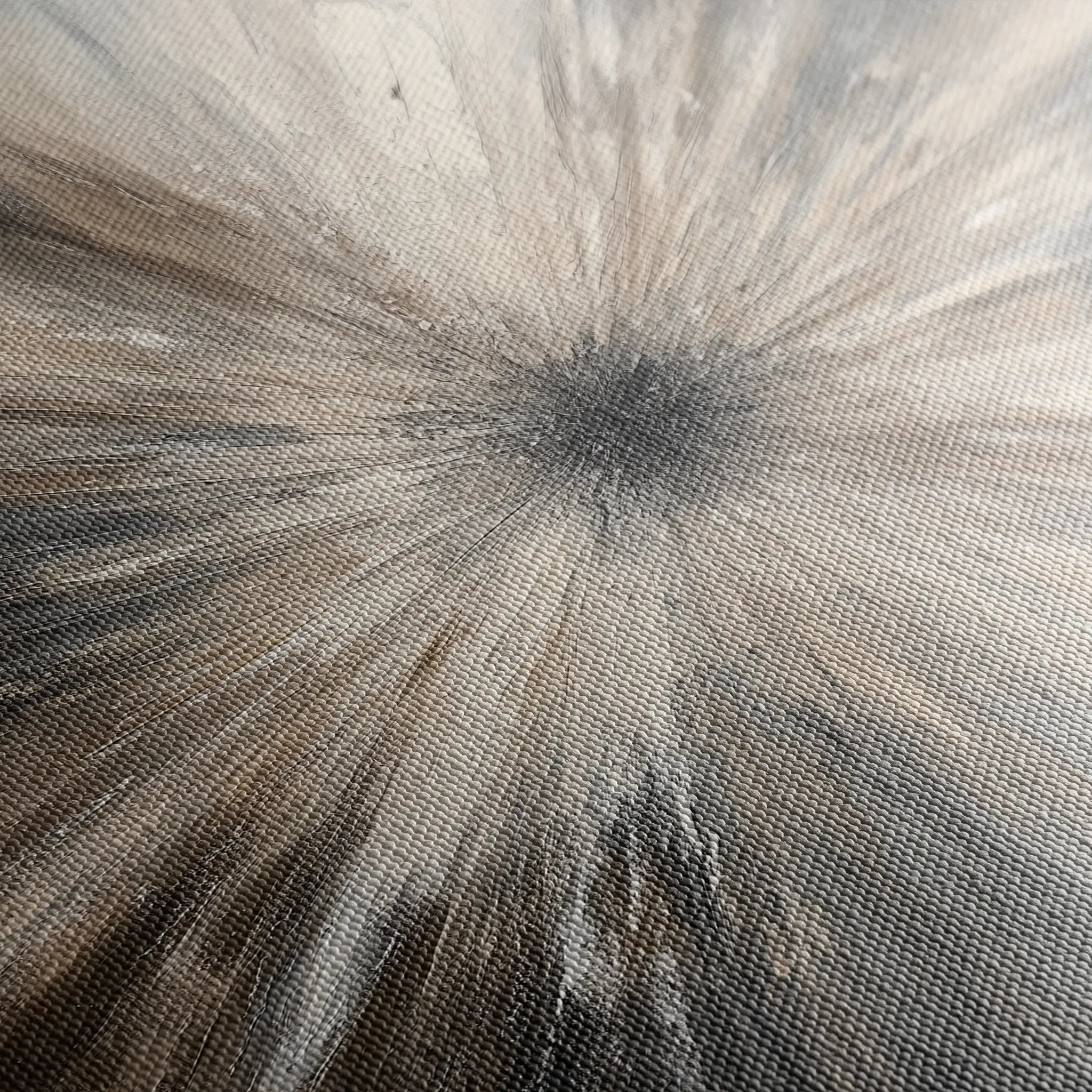 Abstract 900 Canvas Art 16" x 16" / 40 x 40 cm / Black