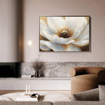 Floral 901 Canvas Art 18" x 24" / 45 x 60 cm / Black