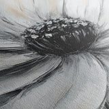 Floral 904 Canvas Art 18" x 24" / 45 x 60 cm / Black