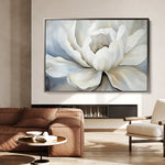 Floral 906 Canvas Art 18" x 24" / 45 x 60 cm / Black