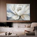 Floral 906 Canvas Art 18" x 24" / 45 x 60 cm / Black