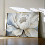 Floral 906 Canvas Art 60 x 40 cm / Black