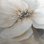 Floral 907 Canvas Art 18" x 24" / 45 x 60 cm / Black