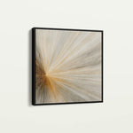 Abstract 911 Canvas Art 16" x 16" / 40 x 40 cm / Black