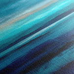 Abstract 912 Canvas Art 16" x 16" / 40 x 40 cm / Black