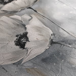 Floral 916 Canvas Art 18" x 24" / 45 x 60 cm / Black