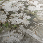 Floral 917 Canvas Art 18" x 24" / 45 x 60 cm / Black