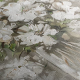 Floral 917 Canvas Art 18" x 24" / 45 x 60 cm / Black