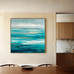 Abstract 918 Canvas Art 60 x 60 cm / Black