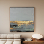Abstract 921 Canvas Art 60 x 60 cm / Black