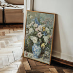 Floral 921 Canvas Art 18" x 24" / 45 x 60 cm / Black