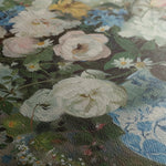 Floral 921 Canvas Art 18" x 24" / 45 x 60 cm / Black