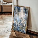 Floral 928 Canvas Art 18" x 24" / 45 x 60 cm / Black
