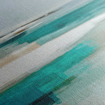 Abstract 932 Canvas Art 16" x 16" / 40 x 40 cm / Black