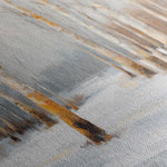 Abstract 933 Canvas Art 16" x 16" / 40 x 40 cm / Black
