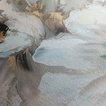 Floral 933 Canvas Art 18" x 24" / 45 x 60 cm / Black