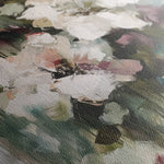 Floral 934 Canvas Art 60 x 40 cm / Black