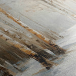 Abstract 935 Canvas Art 16" x 16" / 40 x 40 cm / Black
