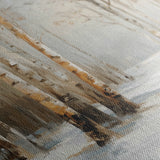 Abstract 935 Canvas Art 16" x 16" / 40 x 40 cm / Black