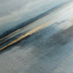 Abstract 936 Canvas Art 16" x 16" / 40 x 40 cm / Black