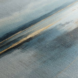 Abstract 936 Canvas Art 16" x 16" / 40 x 40 cm / Black