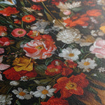 Floral 936 Canvas Art 18" x 24" / 45 x 60 cm / Black