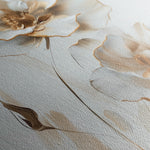 Floral 938 Canvas Art 18" x 24" / 45 x 60 cm / Black