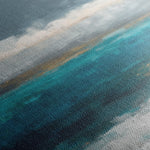 Abstract 941 Canvas Art 16" x 16" / 40 x 40 cm / Black