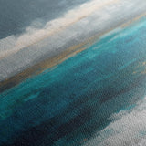 Abstract 941 Canvas Art 16" x 16" / 40 x 40 cm / Black