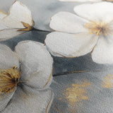 Floral 942 Canvas Art 18" x 24" / 45 x 60 cm / Black