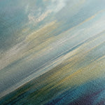 Abstract 943 Canvas Art 16" x 16" / 40 x 40 cm / Black