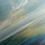 Abstract 943 Canvas Art 16" x 16" / 40 x 40 cm / Black