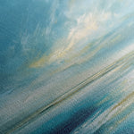 Abstract 944 Canvas Art 16" x 16" / 40 x 40 cm / Black