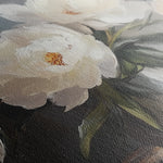 Floral 944 Canvas Art 18" x 24" / 45 x 60 cm / Black